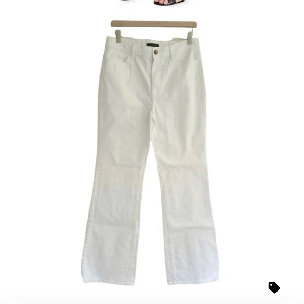 Gently used, white jeans.